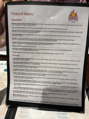 Menu photo 1 Odeh’s Mediterranean Kitchen High Point, NC Menu photo 1 Odeh’s Mediterranean Kitchen High Point, NC