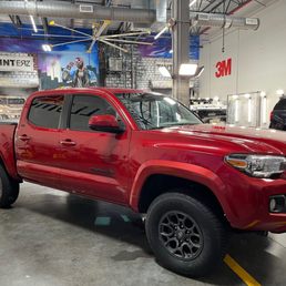 Front window tint Tacoma