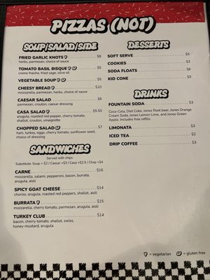 Menu photo 2 Rocksteady Pizza Parlour Warsaw, IN Menu photo 2 Rocksteady Pizza Parlour Warsaw, IN