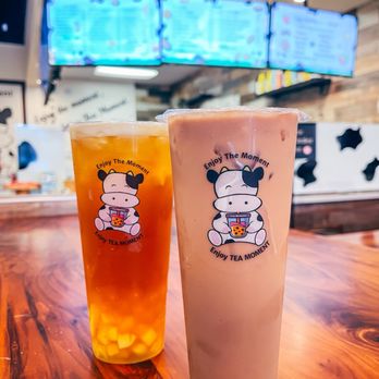 Tea Moment - Ube Taro Flavor - Bubble Tea Near Me - Fremont, California Tea Moment - Ube Taro Flavor - Bubble Tea Near Me - Fremont, California