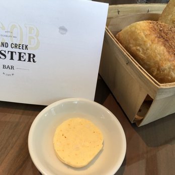 Row 34 - This butter is amazing! Wish the bread was warm or butter was softer. - Seafood Near Me - Burlington, Massachusetts