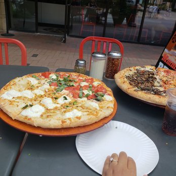We, The Pizza - Large sizes Medium $18 Large $20 By the slice $3 - simple cheese $4 - specialty Homemade Drinks: Sarsaparilla Root Beer and Shirley Temple - Pizza Near Me - Arlington, Virginia We, The Pizza - Large sizes Medium $18 Large $20 By the slice $3 - simple cheese $4 - specialty Homemade Drinks: Sarsaparilla Root Beer and Shirley Temple - Pizza Near Me - Arlington, Virginia