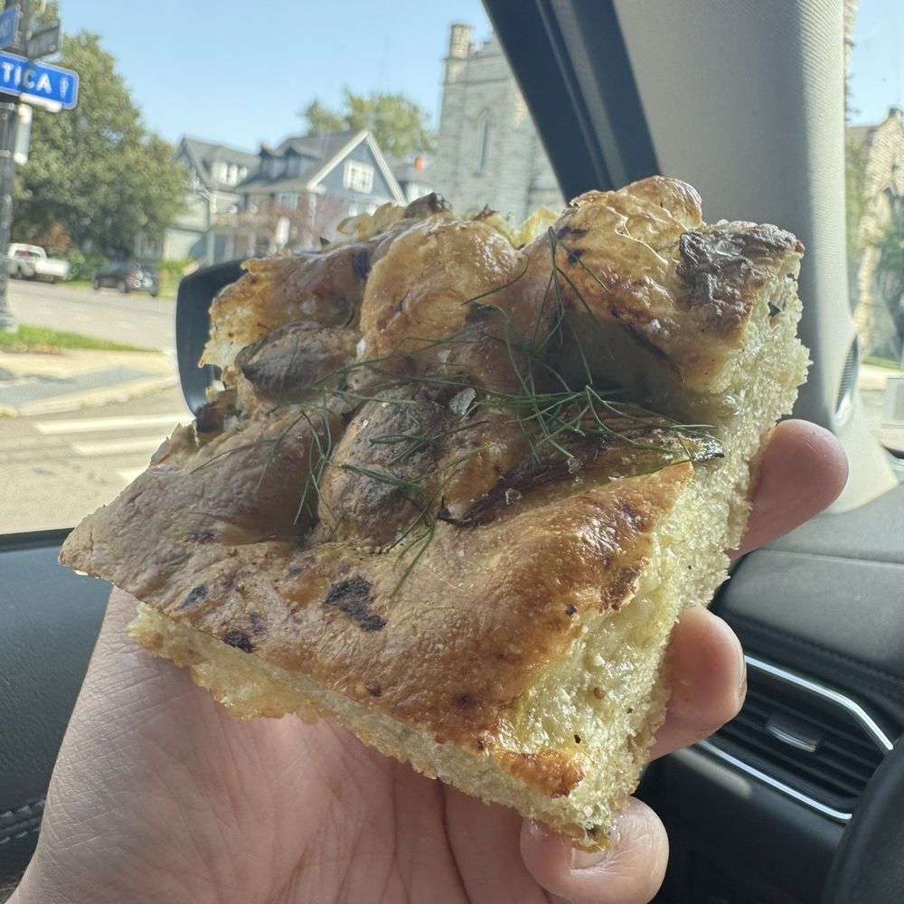 Butter Block - Carmelized fennel foccacia  Photo by @phil_eatsfood - Bakeries Near Me - Buffalo, New York