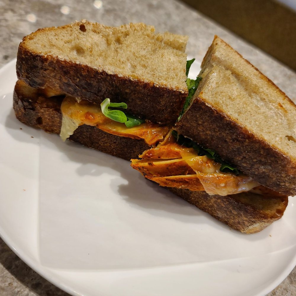 Roasted red pepper chicken sandwich Roasted red pepper chicken sandwich