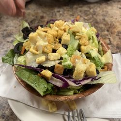 Side salad is the best (instead of fries)