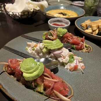 Javier's - Trio de Ceviche - Mexican Near Me - Newport Coast, California