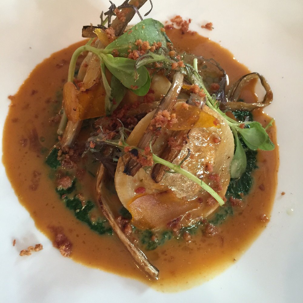 Rabbit ravioli