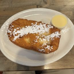 Scone with honey butter.