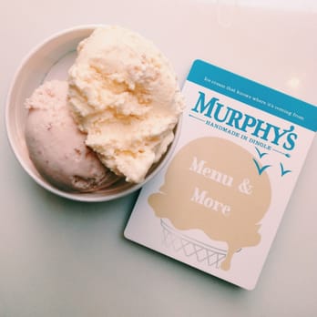 Murphy's Ice Cream - Delicious scoops of strawberry and peanut butter ice cream! - Ice Cream & Frozen Yogurt Near Me - Dublin, D
