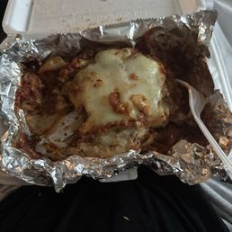My portion after I ate all I could!