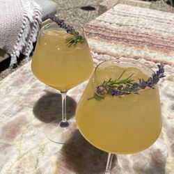 Trails By Potter - Ojai roots port ride beverage The Hugo spritz is yummy!