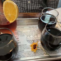 Zoll Vineyards - Red wine flight