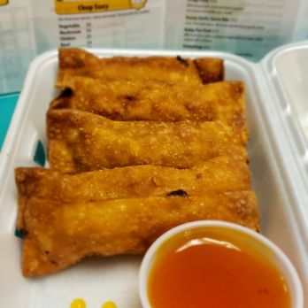 Eggroll Factory - a plate of food with dipping sauce - Chinese Near Me - Ottawa, Ontario Eggroll Factory - a plate of food with dipping sauce - Chinese Near Me - Ottawa, Ontario