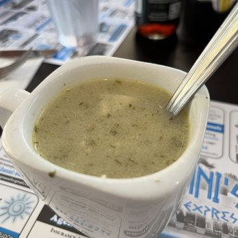 Yanni's Gyro Express Cafe - Avgolemono - lemon chicken rice soup - Greek Near Me - Monticello, New York Yanni's Gyro Express Cafe - Avgolemono - lemon chicken rice soup - Greek Near Me - Monticello, New York