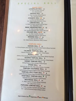 Menu photo 8 Sushi Nishi Calabasas, CA Menu photo 8 Sushi Nishi Calabasas, CA