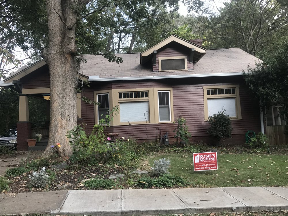 Slide of Rosie's Roofing and Restoration
