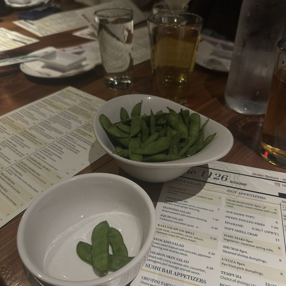 The 1126 Restaurant - Edamame - Sushi Bars Near Me - Columbus, Ohio