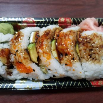 Raw Ingredients - Crazy roll absolutely delish - Sushi Bars Near Me - Tybee Island, Georgia Raw Ingredients - Crazy roll absolutely delish - Sushi Bars Near Me - Tybee Island, Georgia