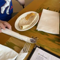 Hacienda - Cheese quesadilla app complementary came with the chips