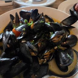 Mussels in white wine sauce Mussels in white wine sauce