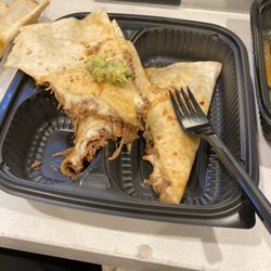 Soggy terrible quesadilla