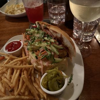 Agate Alley Bistro - Cod bahn mi - New American Near Me - Eugene, Oregon Agate Alley Bistro - Cod bahn mi - New American Near Me - Eugene, Oregon