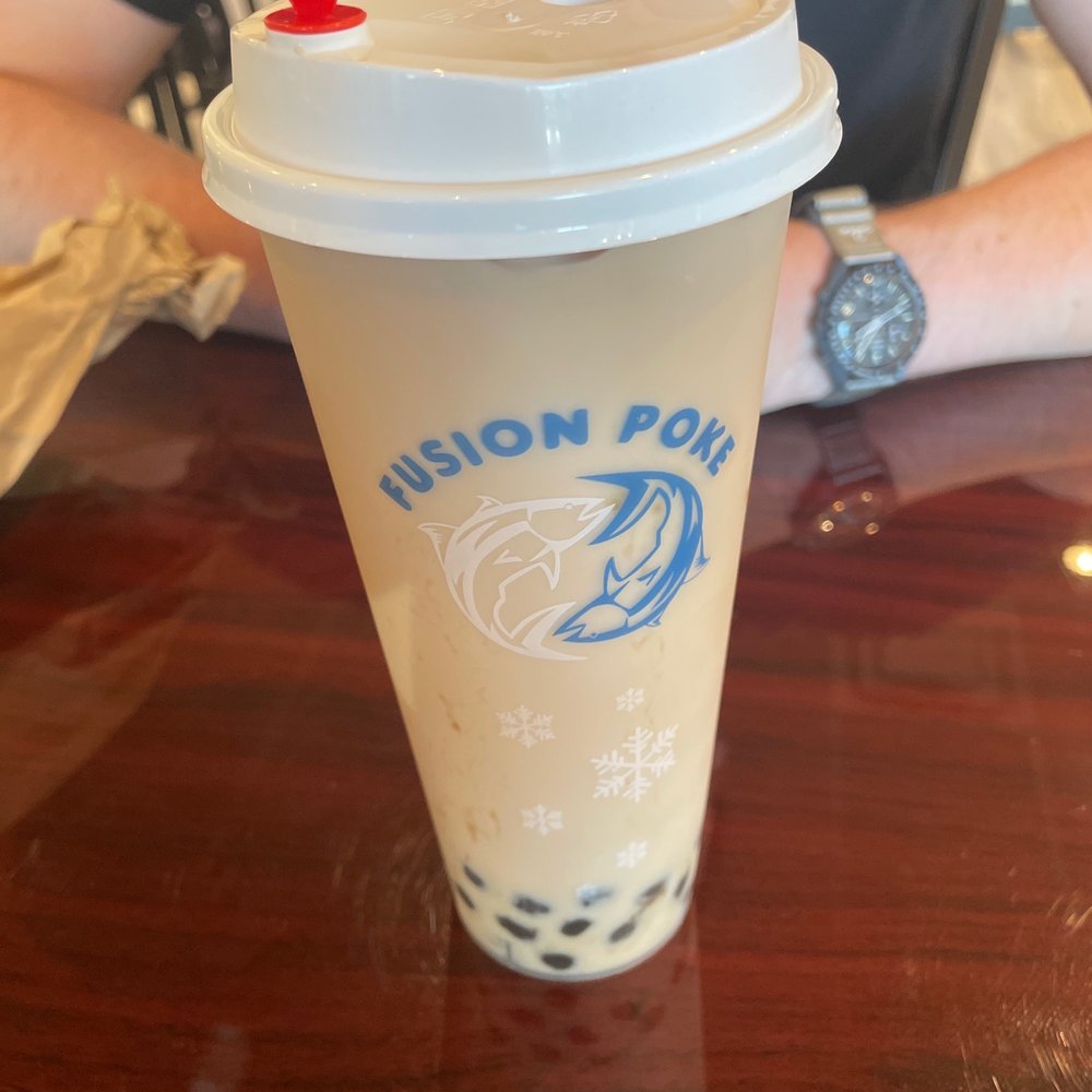 Fusion Poke - Original milk tea with boba - Ramen Near Me - Milwaukee, Wisconsin Fusion Poke - Original milk tea with boba - Ramen Near Me - Milwaukee, Wisconsin