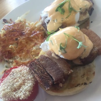 Early Bird - pork belly eggs Benedict - New American Near Me - Fullerton, California