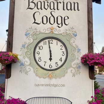 Bavarian Lodge - Outside sign - Hotels Near Me - Leavenworth, Washington Bavarian Lodge - Outside sign - Hotels Near Me - Leavenworth, Washington