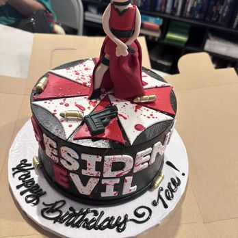 Max's Cakes - Resident evil cake, adorable!! - Custom Cakes Near Me - Hayward, California Max's Cakes - Resident evil cake, adorable!! - Custom Cakes Near Me - Hayward, California