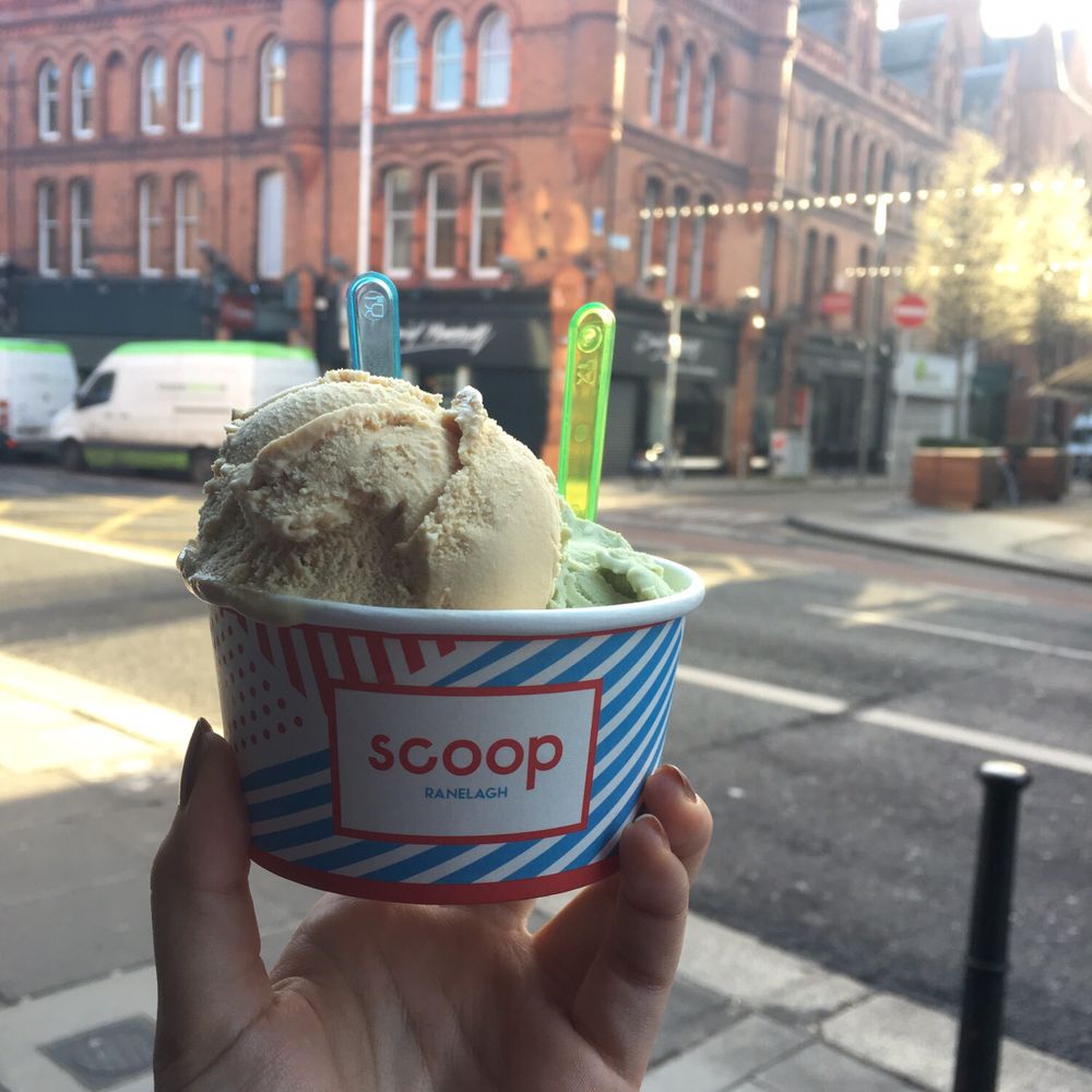 Scoop - Pistachio and cream - Creperies Near Me - Dublin, D