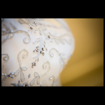 Chia Lieu Bridal Couture - Close-up of the top beading. - Bridal Near Me - Irvine, California