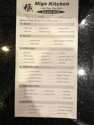 Menu photo 8 Miga Sushi Wayne, NJ