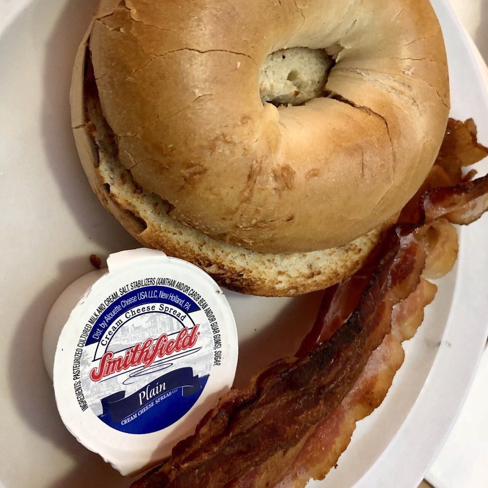 Andonio's Diner - Bagel & cream cheese & bacon - Diners Near Me - Philadelphia, Pennsylvania