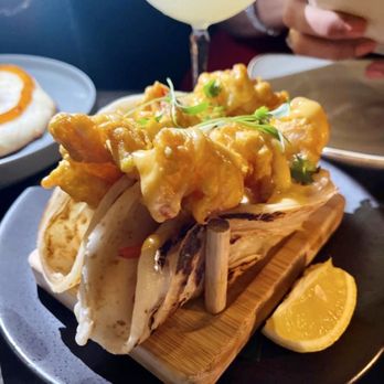 Saffron Modern Indian Dining - Shrimp Tawa Taco - Indian Near Me - Milwaukee, Wisconsin Saffron Modern Indian Dining - Shrimp Tawa Taco - Indian Near Me - Milwaukee, Wisconsin