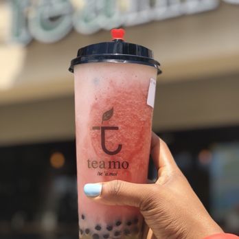 Teamo Tea Cafe - Watermelon smoothie (limited time) - Desserts Near Me - Sandy Springs, Georgia