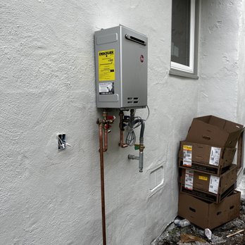 Five Star Rooter and Plumbing - Installed a new gas tankless water heater - Plumbing Near Me - Hayward, California