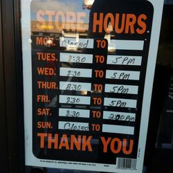 Ham Seafood Market - Store Hours