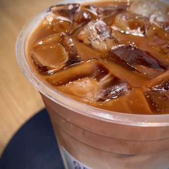 Grid Coffee - Madagascar Vanilla Caffe Latte (Close Up) - Coffee & Tea Near Me - Diamond Bar, California