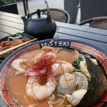 Muteki Ramen - Seafood Ramen (w/pork broth) - large portion! - Ramen Near Me - Hoboken, New Jersey