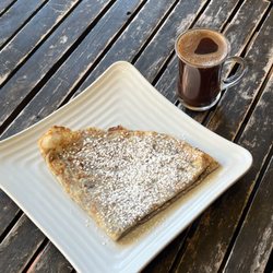 Cafe Nur - Nutella crepe $10 and Turkish coffee $5