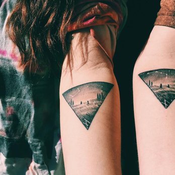 Paper Crane Studio - Amazing matching tattoos for my little sister and me done by Justin! - Tattoo Near Me - Long Beach, California Paper Crane Studio - Amazing matching tattoos for my little sister and me done by Justin! - Tattoo Near Me - Long Beach, California