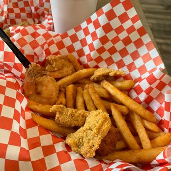 The Catch: S Post Oak - Shrimp, oysters and fries - Seafood Near Me - Houston, Texas The Catch: S Post Oak - Shrimp, oysters and fries - Seafood Near Me - Houston, Texas