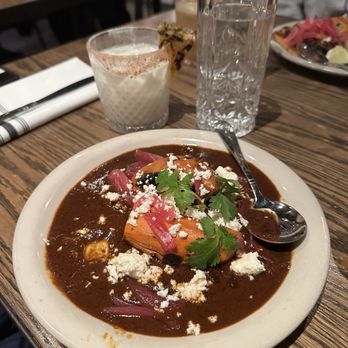 Oso - Batata con Mole and Coconut Margarita - Mexican Near Me - New York, New York