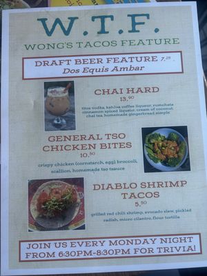 Menu photo 1 Wong's Tacos - Midlothian Midlothian, VA