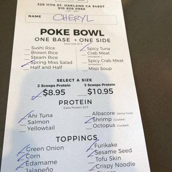 Poke Zone - Sushi Bars Near Me - Oakland, California Poke Zone - Sushi Bars Near Me - Oakland, California