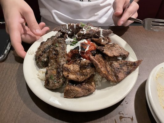 Photo of Old Jerusalem - Chicago, IL, US. Combination Platter