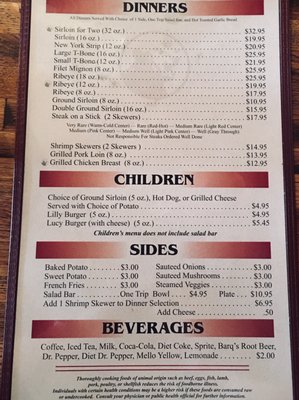Menu photo 3 Russell's Beef House Restaurant Corinth, MS
