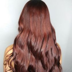 Hair by Victoria Simmons - Fresh Red Color