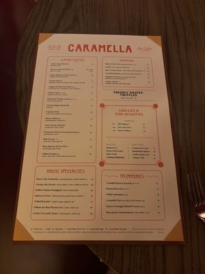 Menu photo 3 Caramella Italian Restaurant & Lounge Las Vegas, NV Menu photo 3 Caramella Italian Restaurant & Lounge Las Vegas, NV